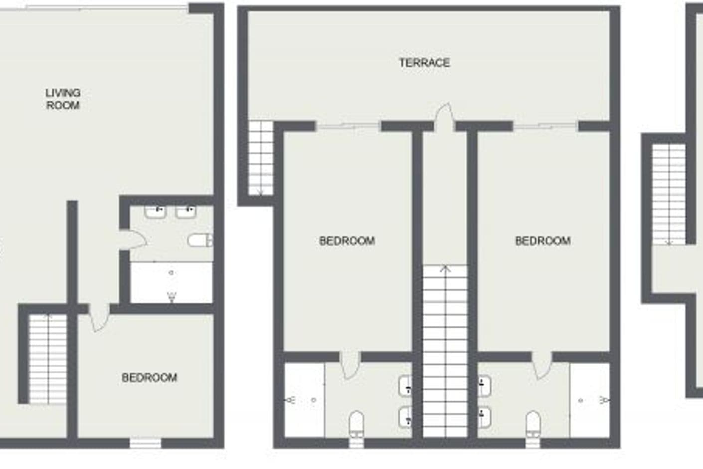 Lyxigt radhus med privat pool, takterrass och turistlicens