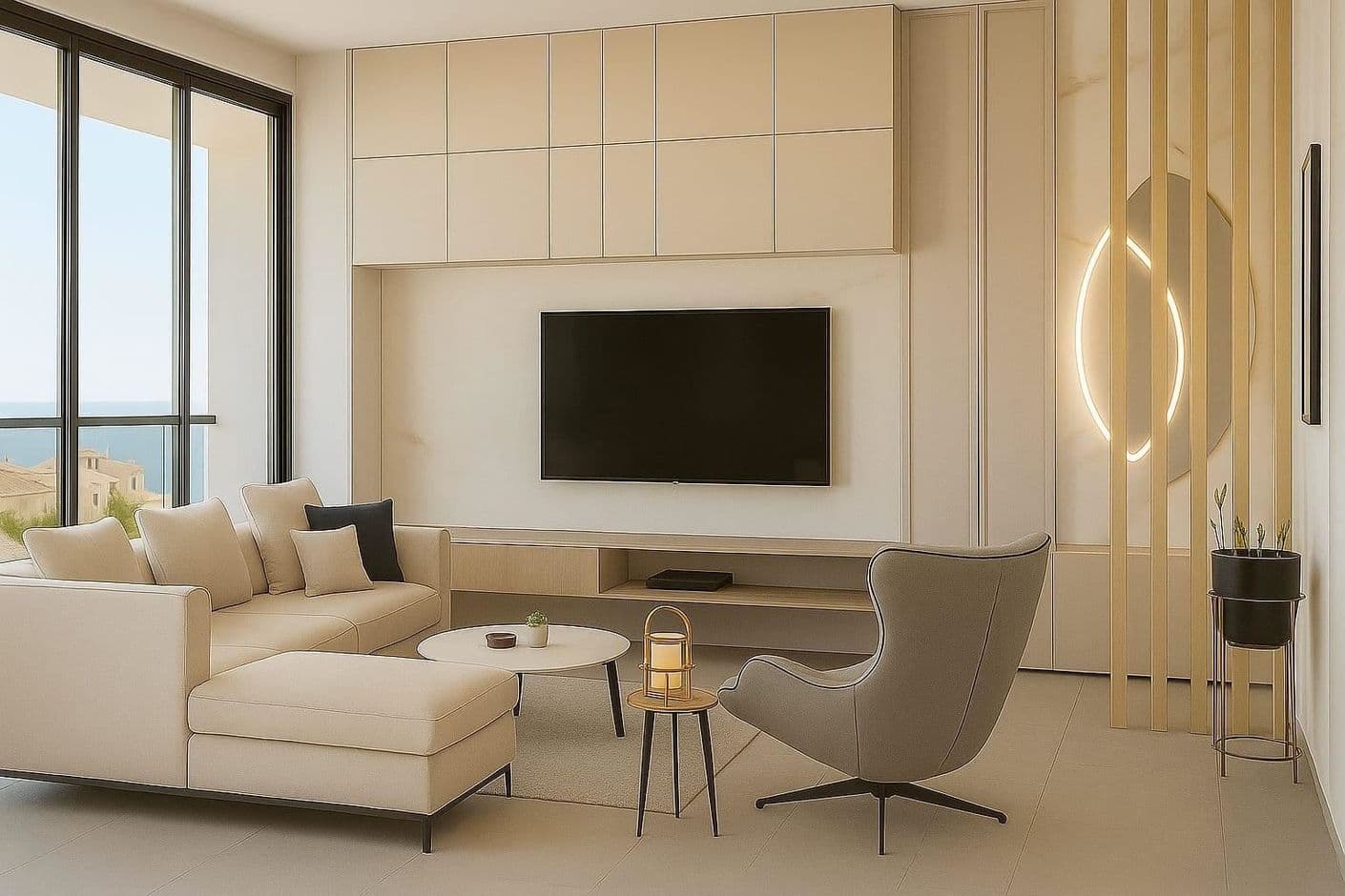 Ett strandnära hem där ljuset, livet och havskänslan möts