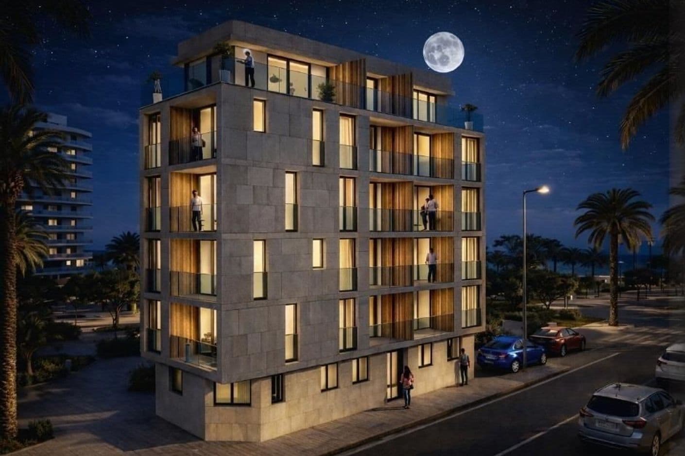 Lägenhet nära stranden – modern elegans i ett levande kustliv