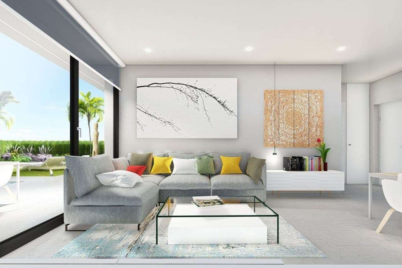 Moderna villor med privat pool och generösa tomter