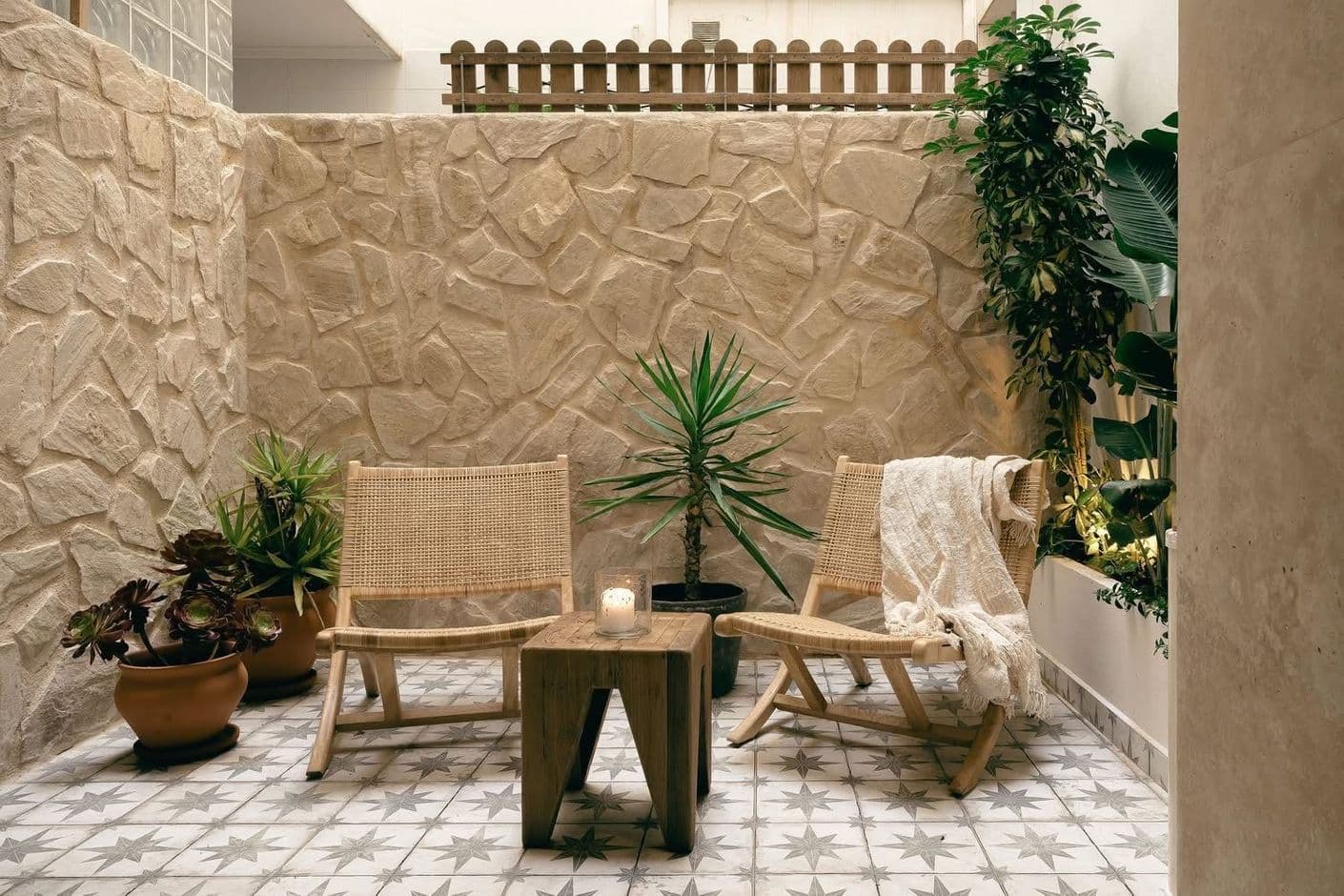 A completely unique design apartment with private entrance and terraces