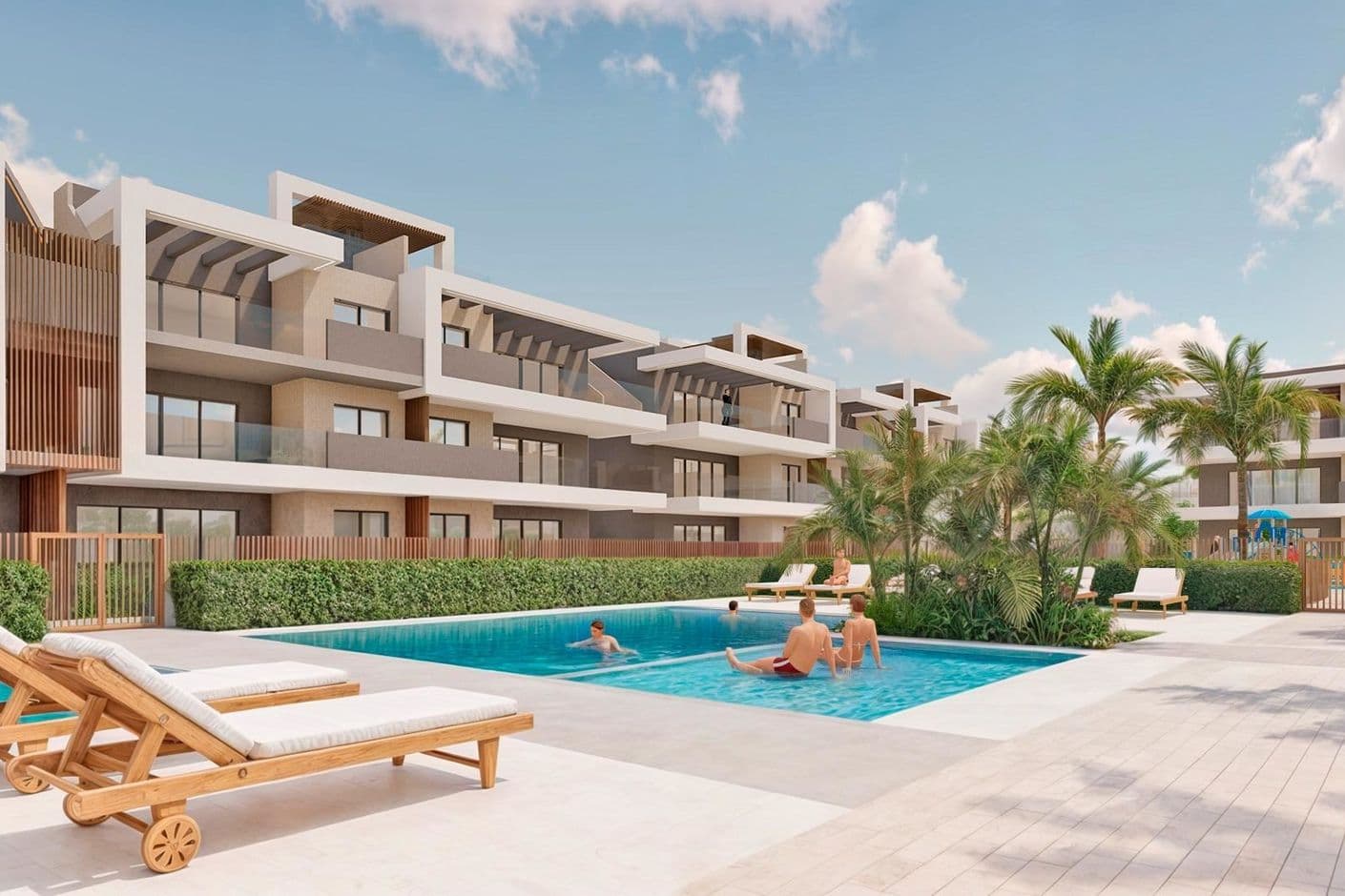 Exclusive tourist apartments with a beachside location