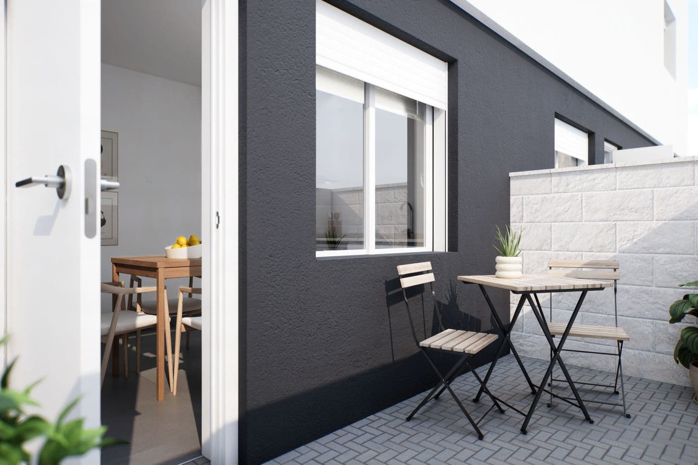 Modern newly built homes with pool and seafront location in Santa Pola