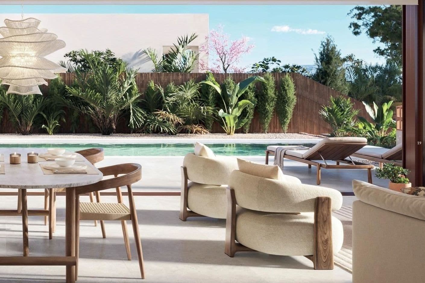 Villa de lujo llave en mano con piscina privada en un exclusivo complejo de golf.