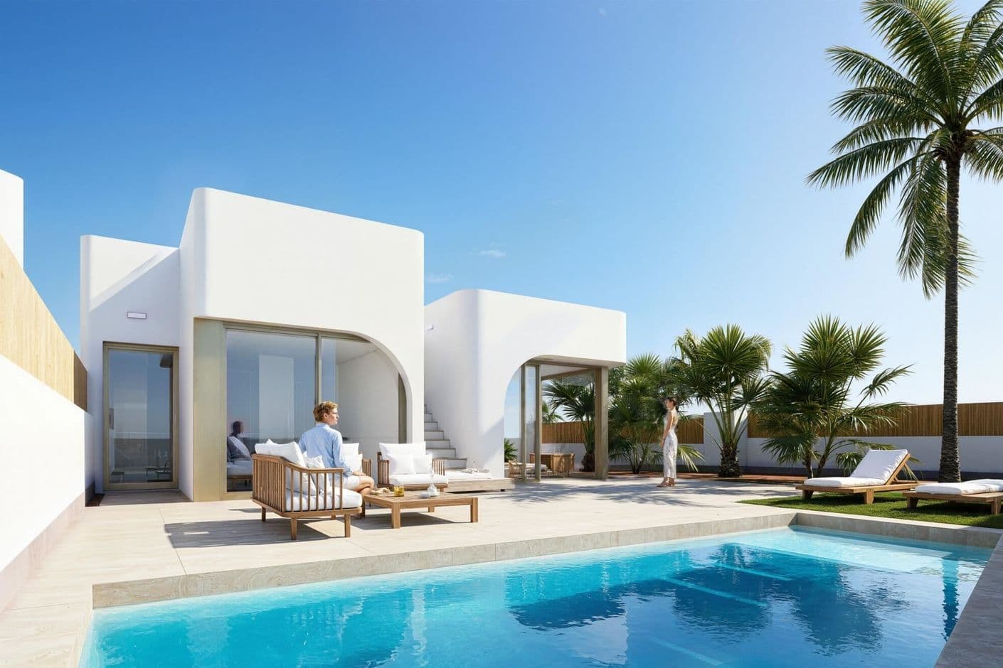 Modern three bedroom apartment near Serena Golf and Mar Menor
