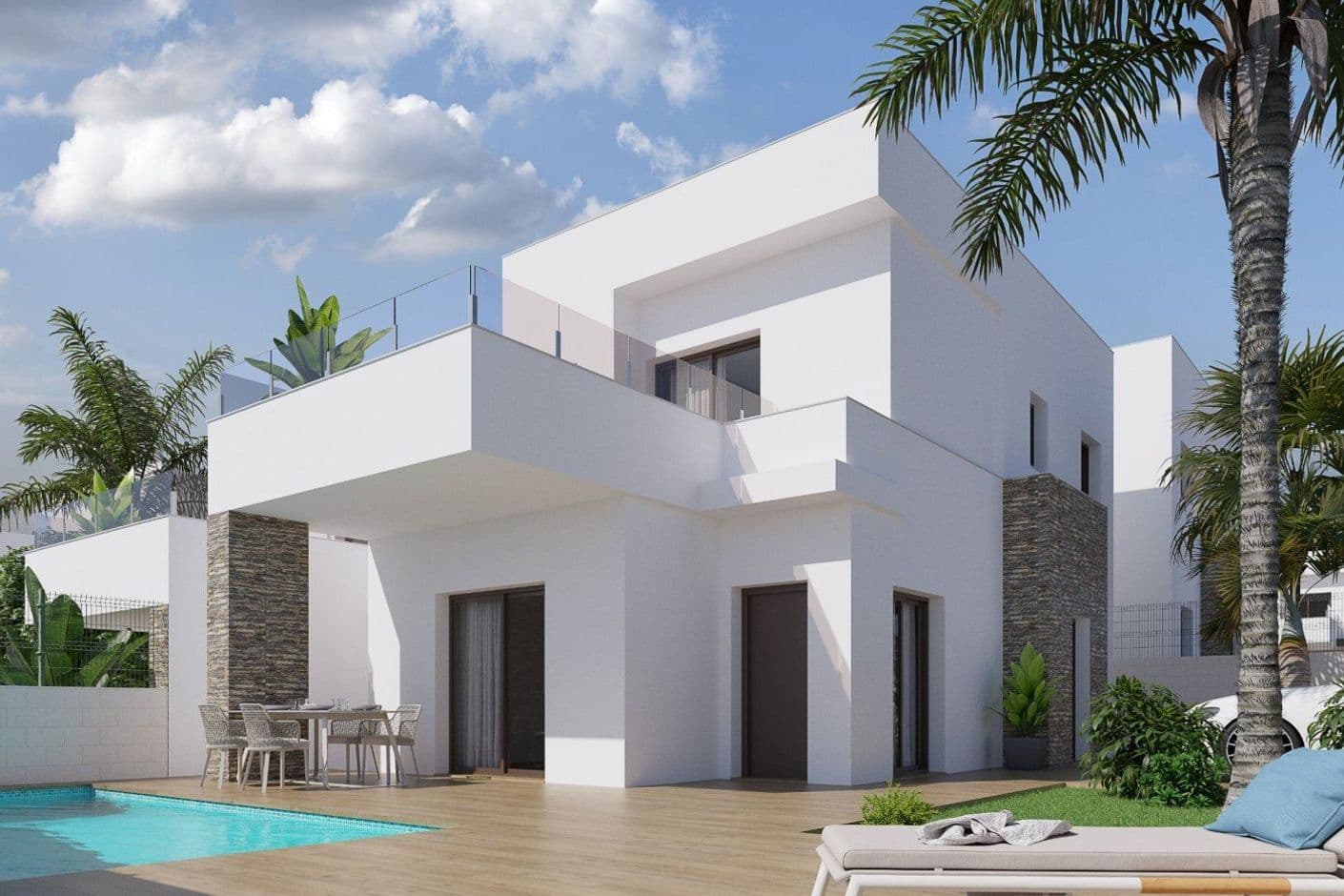 Casas Blancas De Vistabella - Nyproducerade villor med privat pool