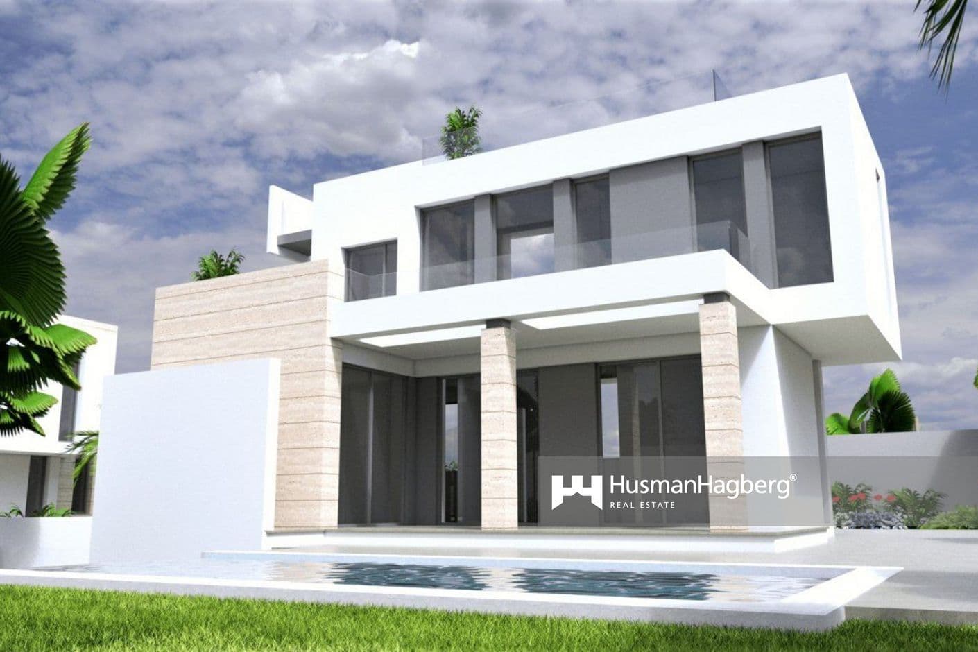 Viento de Lebeche - Nybyggda villor i Aguas Nuevas, Torrevieja