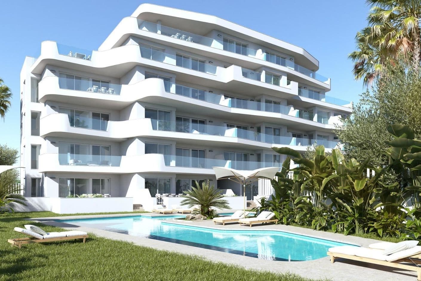 Penthouse med privat solarium i Pilar de la Horadada