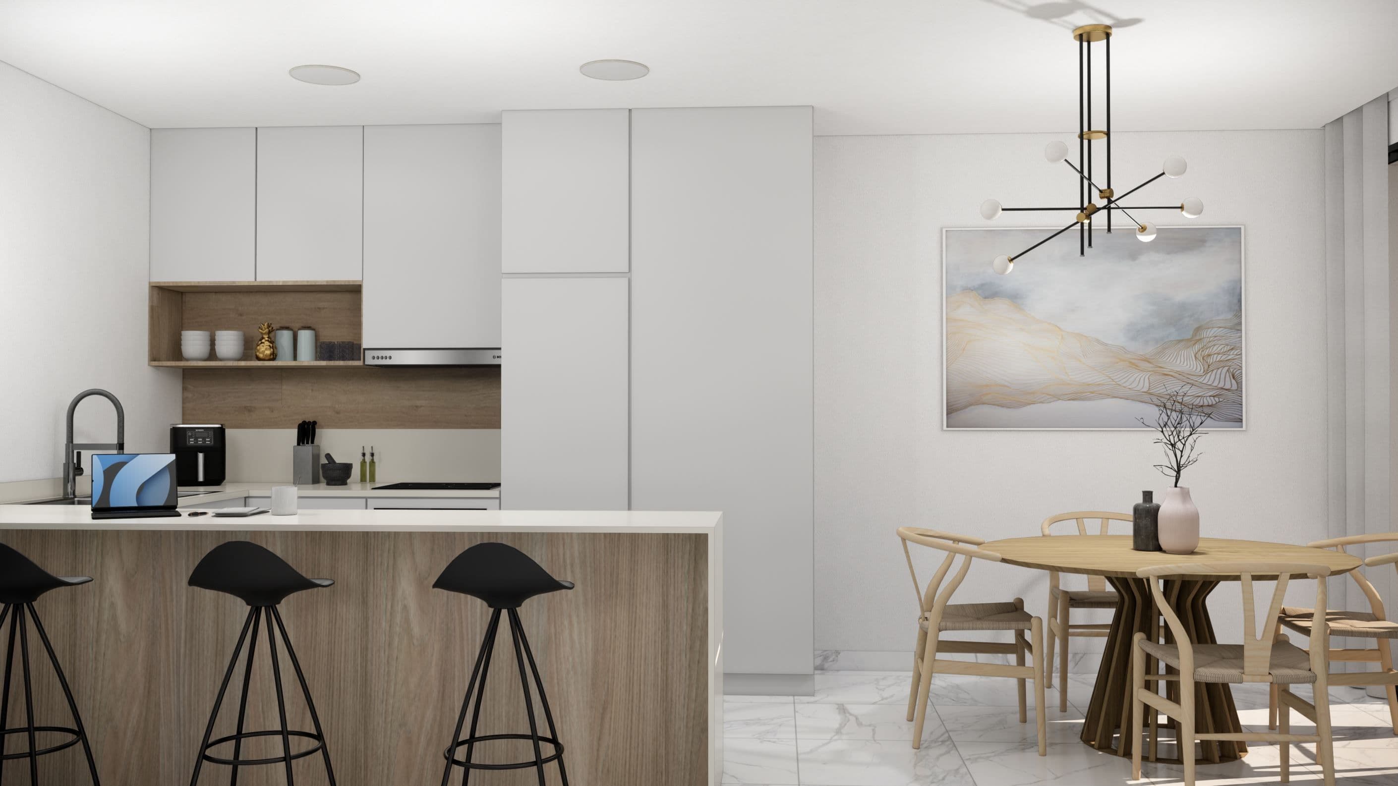 SALON-COMEDOR-COCINA Escena 5