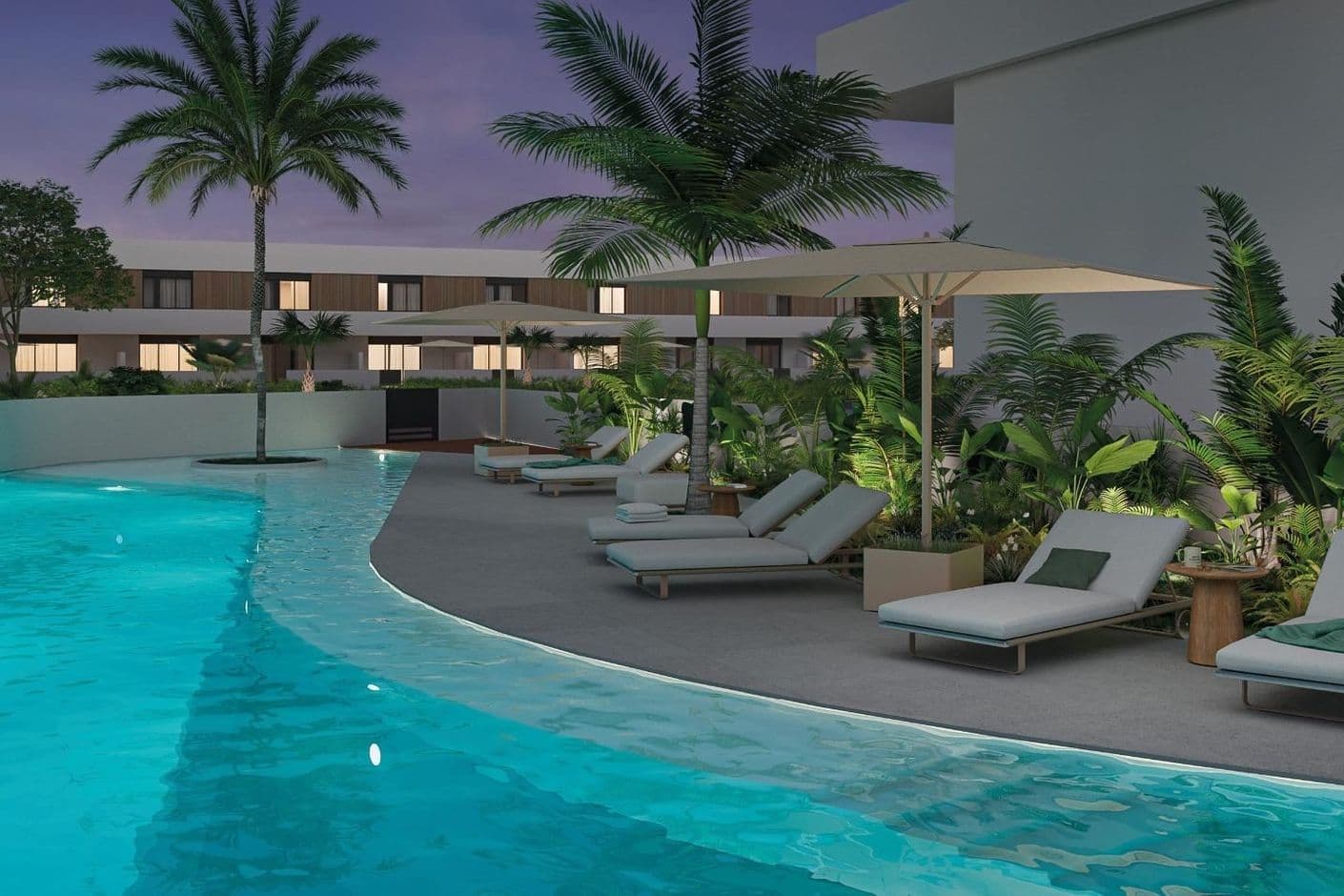 Aurum - Hörnradhus med stora uteplatser i Pilar de la Horadada