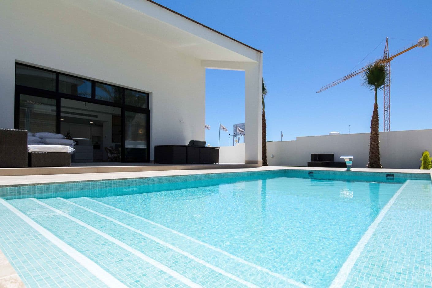 Turmalina II - Villa med privat pool och solig takterrass i La Zenia