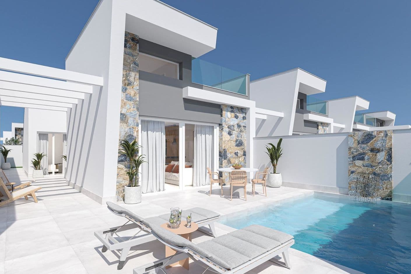 Modern newly built villas in Los Alcázares – a stylish life near the sea