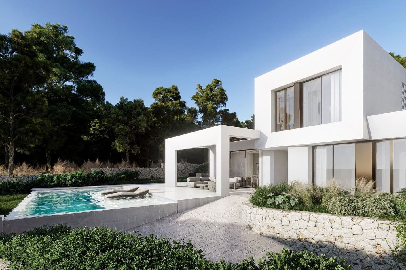 Exklusiv nybyggd villa - lyx, natur och avskildhet i perfekt harmoni