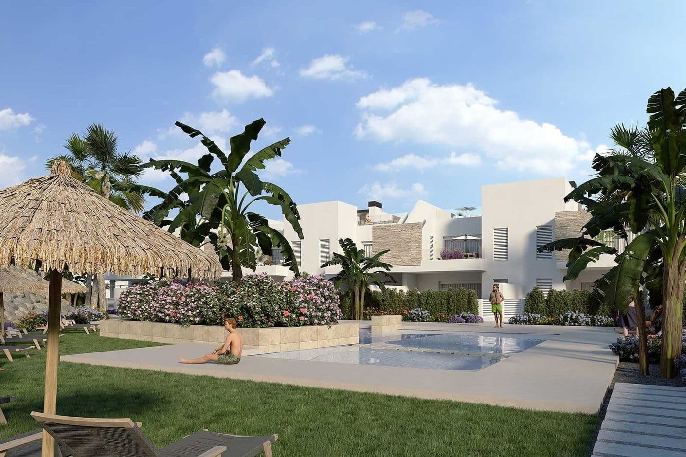 Moderna bungalows i La Finca Golf, Algorfa