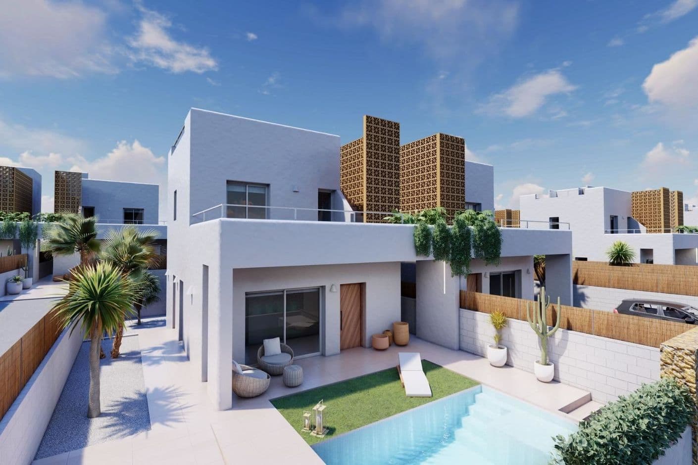 Nyros Villas - Nyproducerat och modernt med privat pool