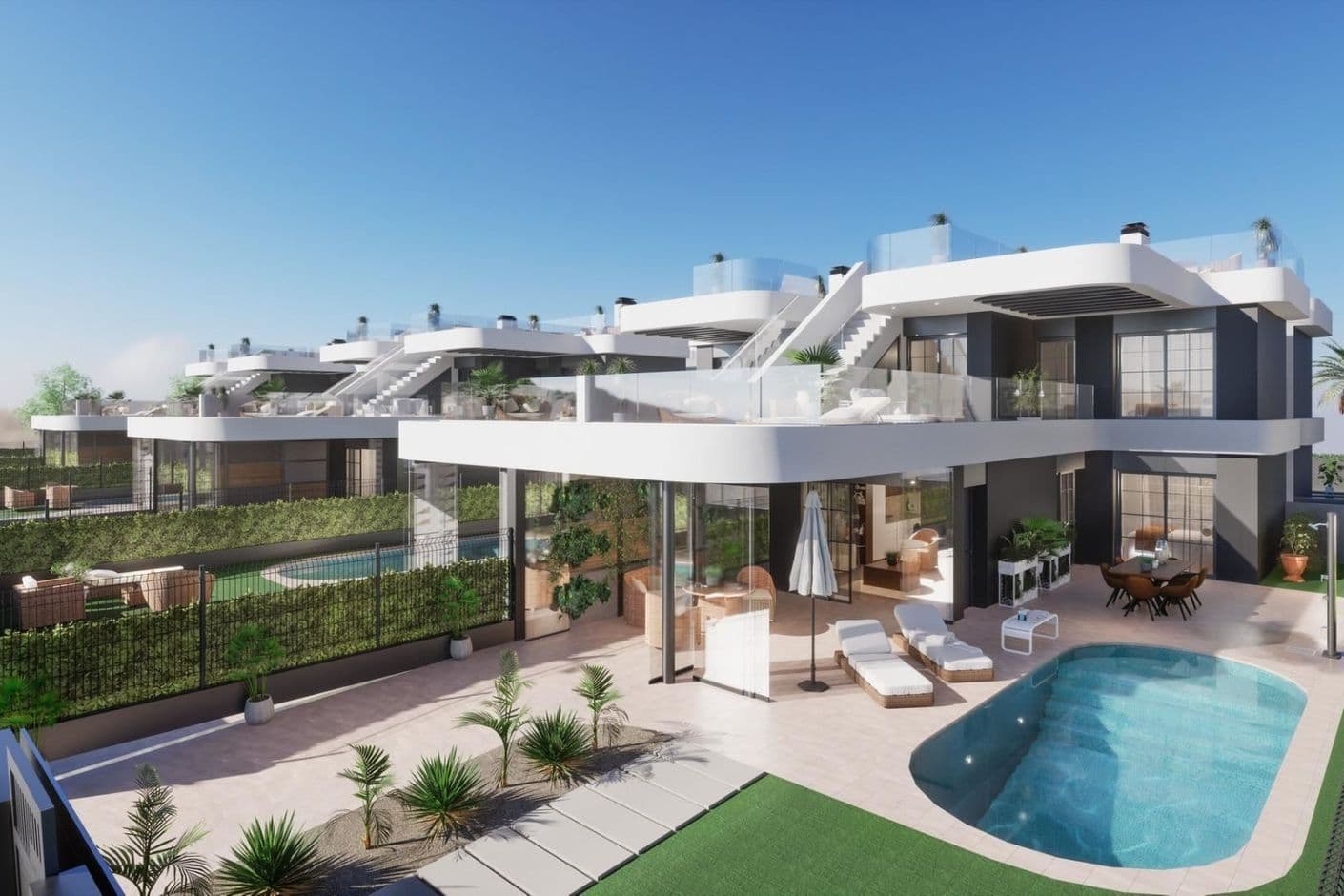 Qala - Elegant nyproduktion med stor terrass i Los Alcázares