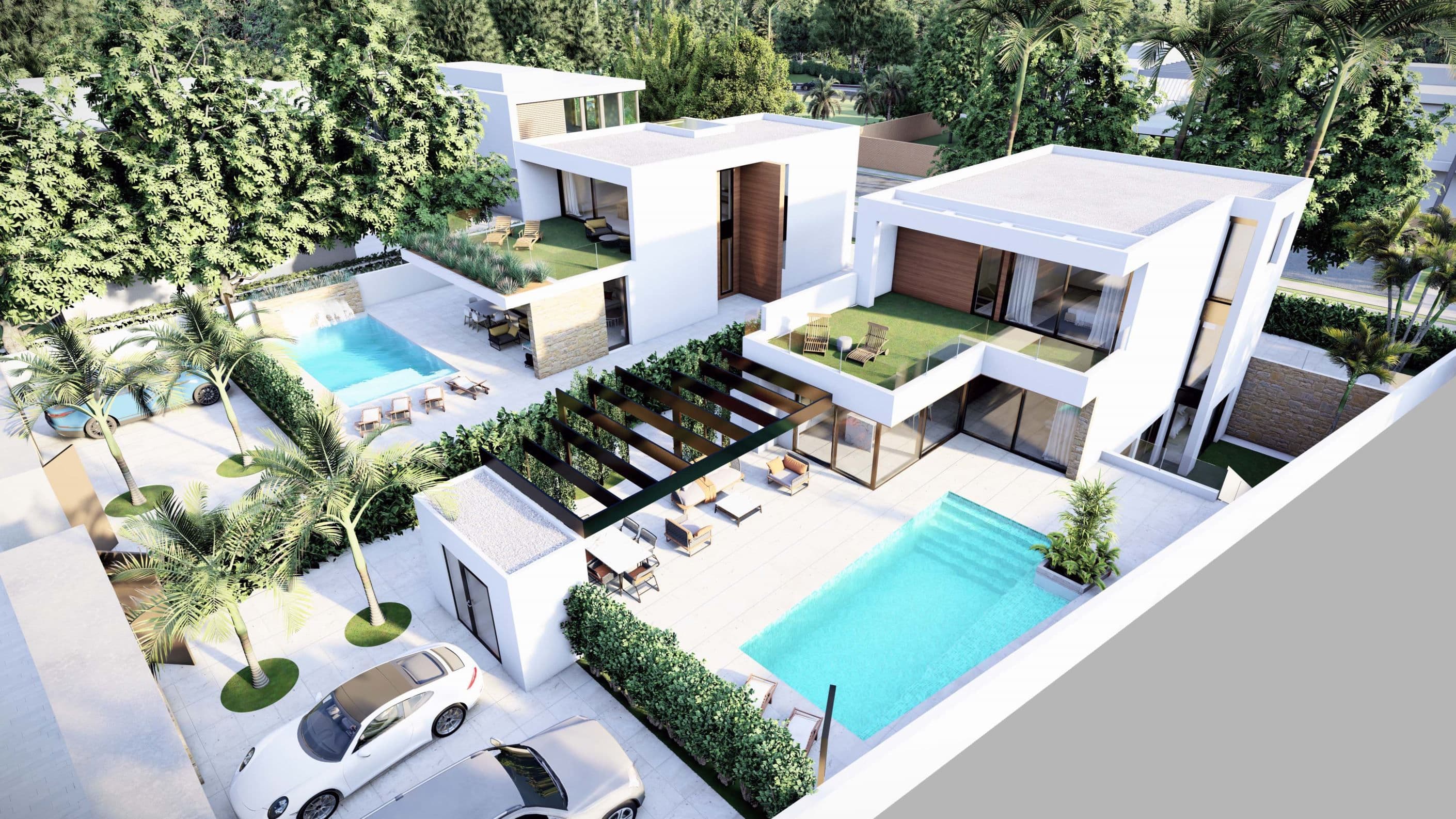 Zenia, Villa I & II