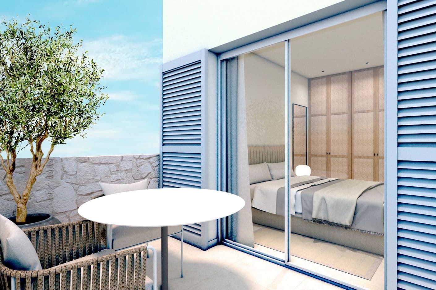 PortoMarina Plaza - Moderna radhus med terrasser och gemensam pool