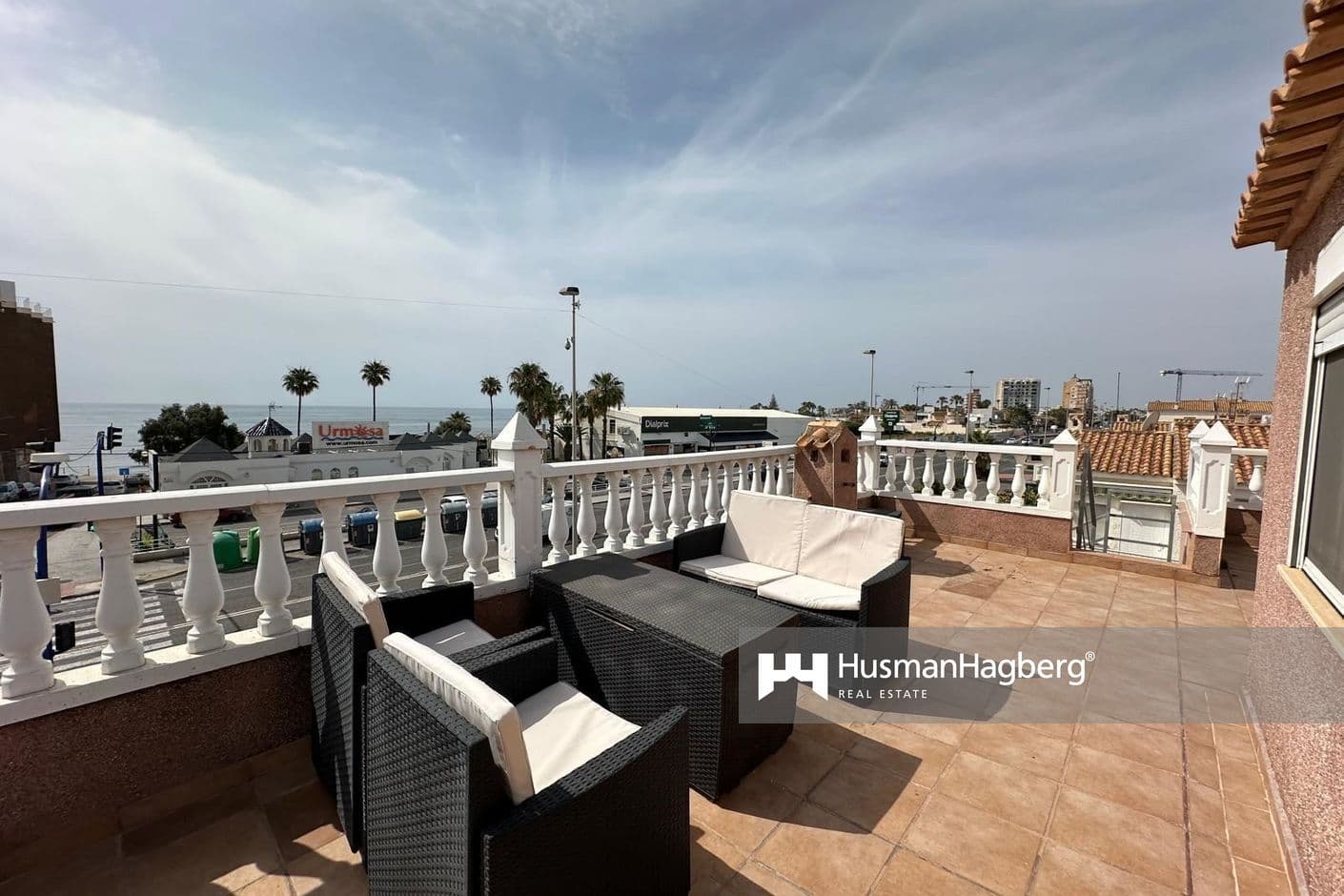 Tvårumslägenhet med takterrass i hjärtat av Torrevieja.