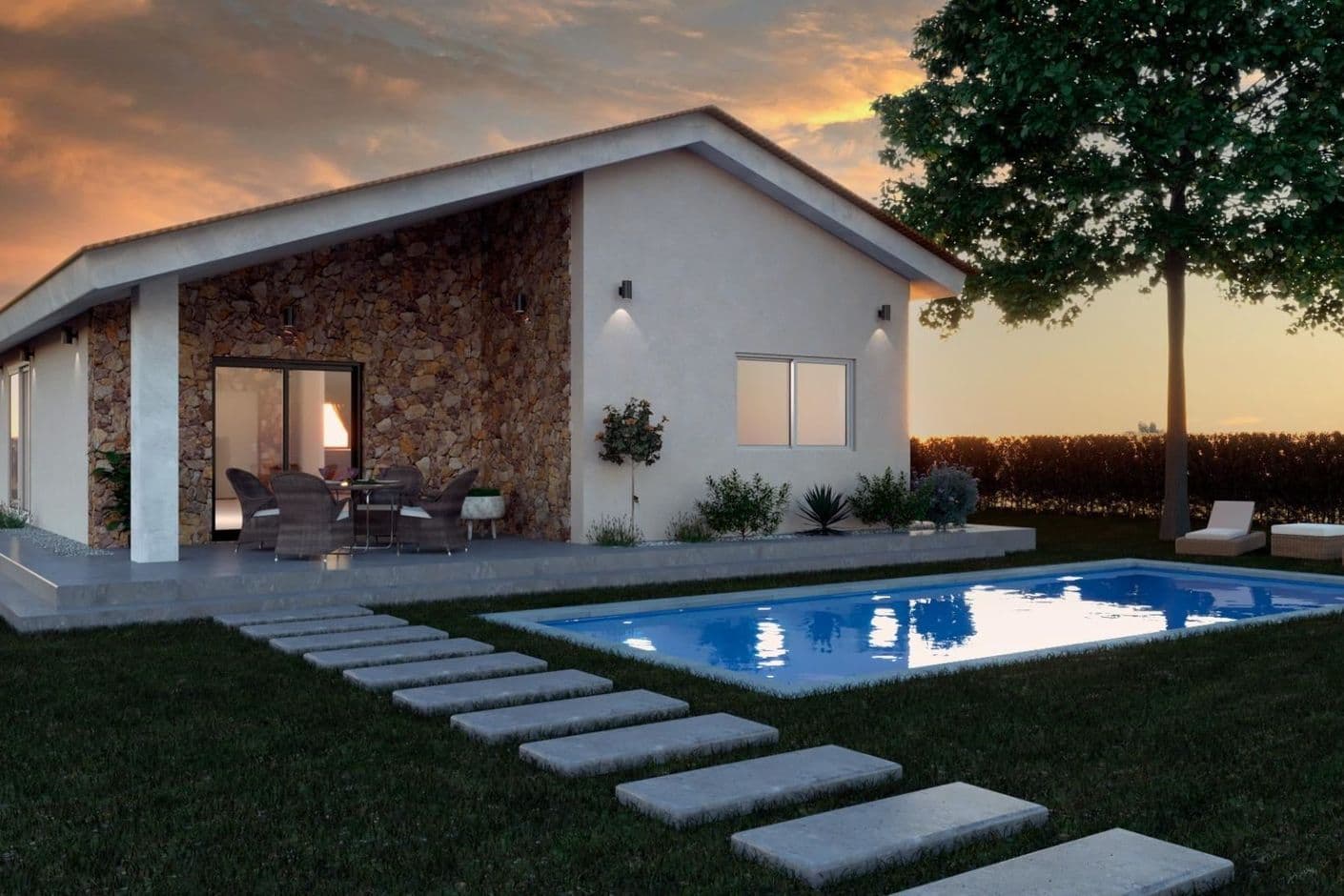 Newly built villas in charming Moratalla – nature, luxury and tranquility