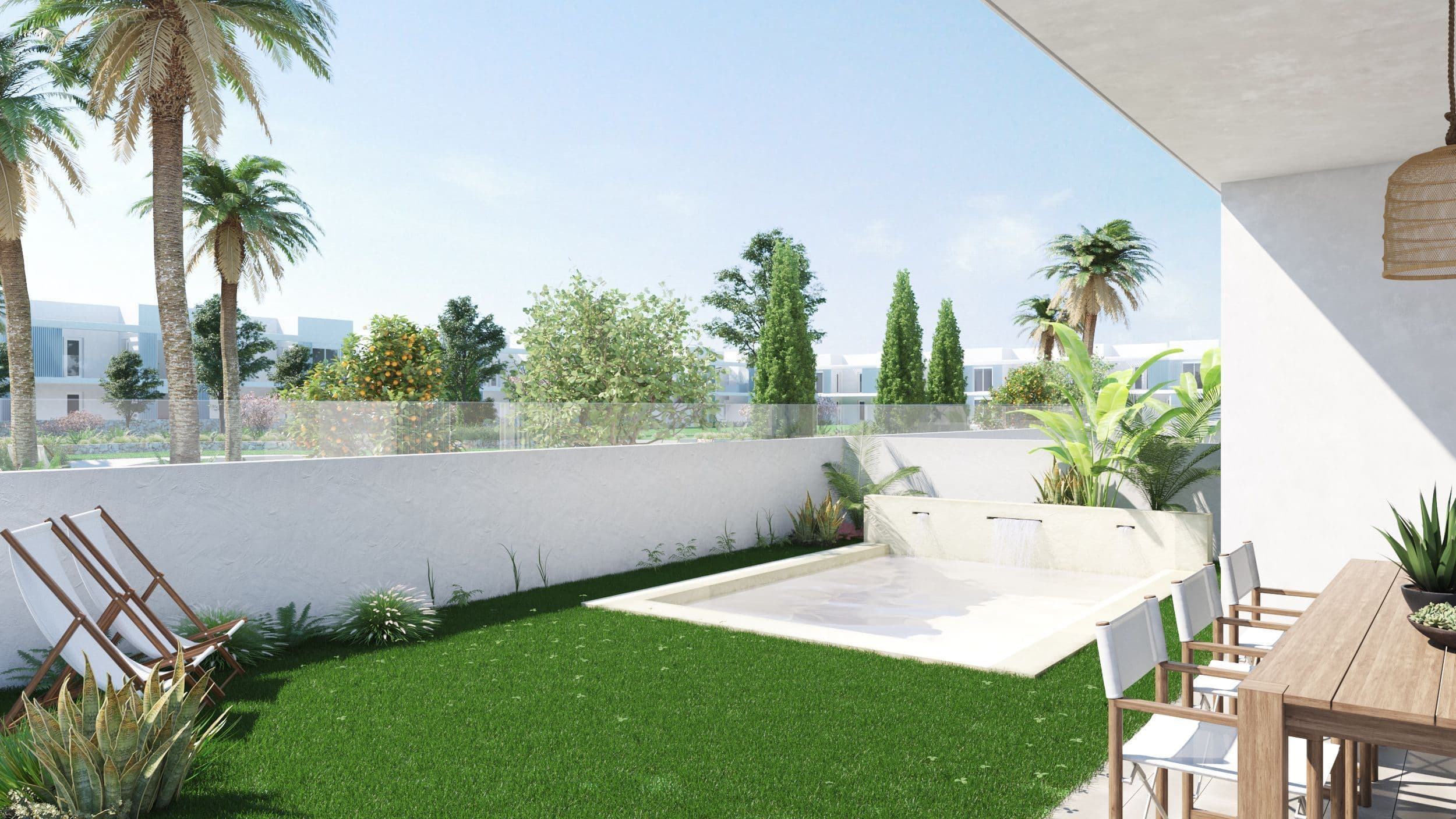 Optional Private Pool Ground floor apartments