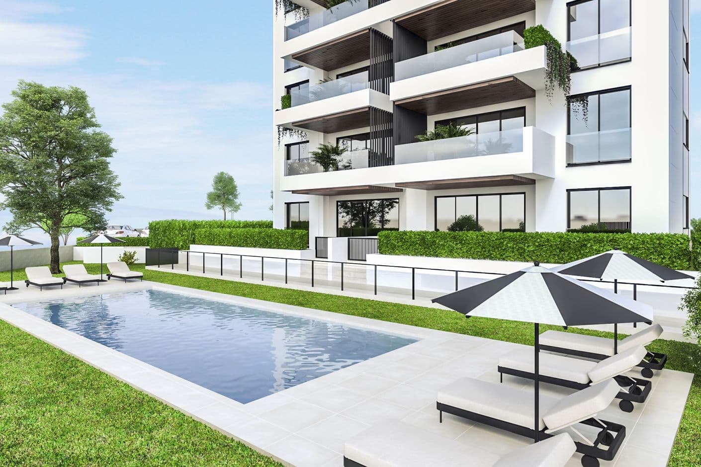 Navale - Modern och stilren nyproduktion med gemensam pool