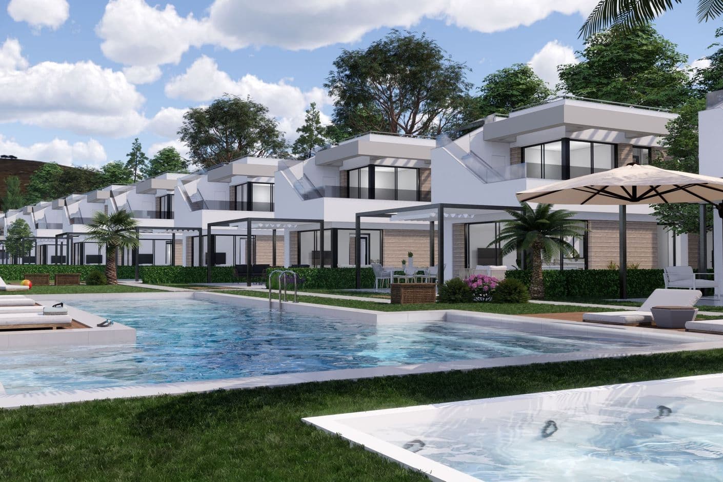 Lo Romero Golf Villas - Fantásticas villas con piscina y jacuzzi compartidos junto a Lo Romero Golf