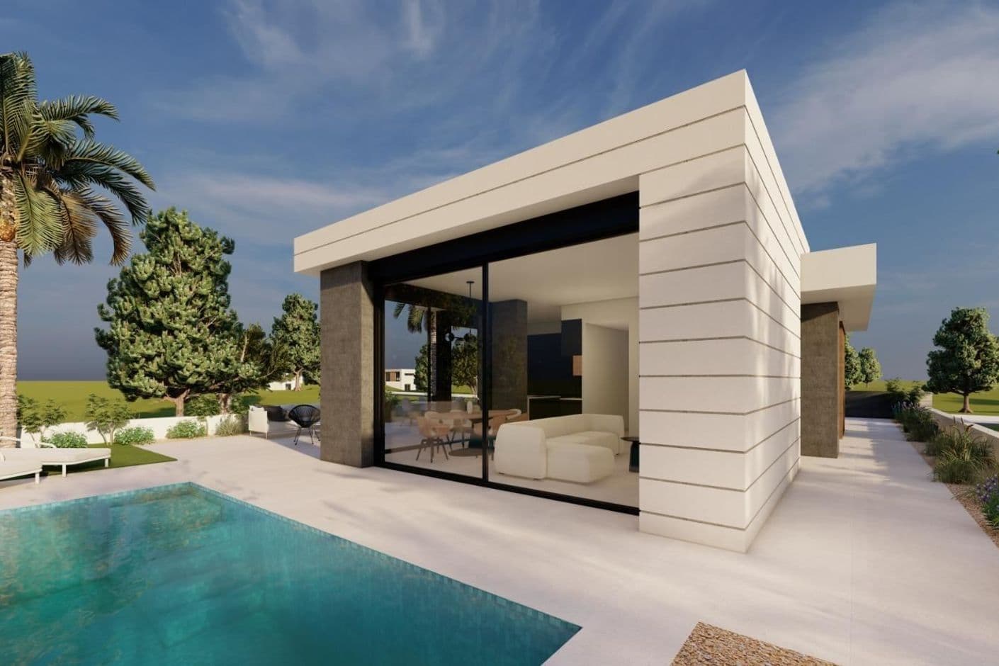 Mar de Alboran - Elegant new construction with pool next to Lo Romero Golf