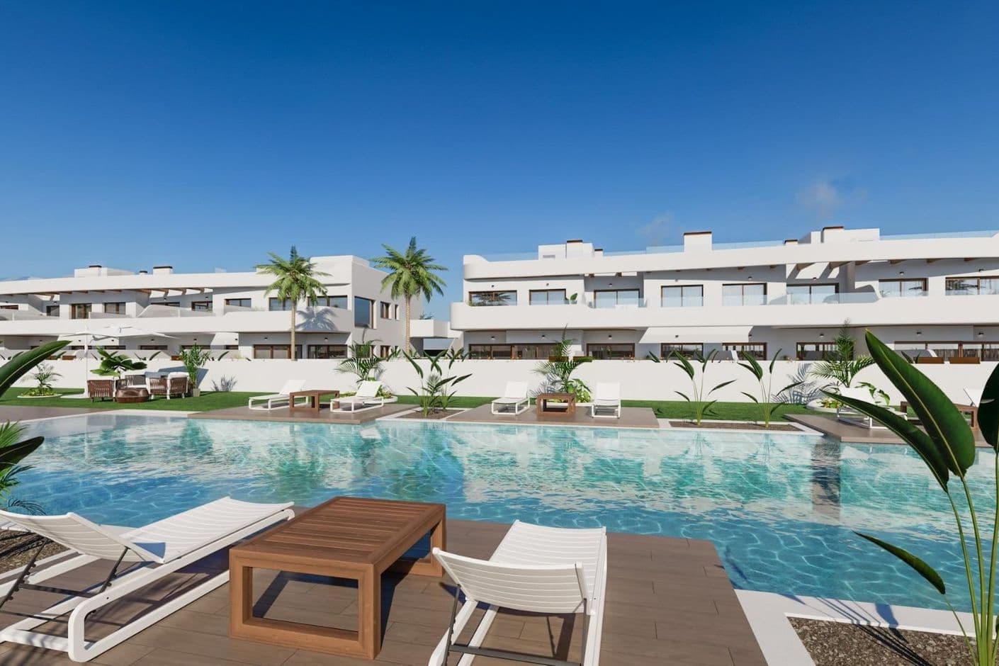 Nybyggt bostadskomplex i Los Alcázares – nära Serena Golf