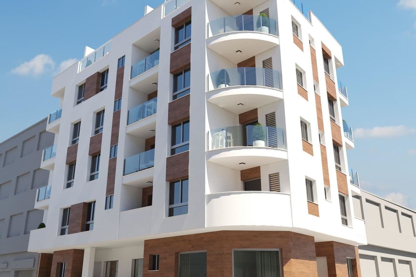 Nybyggda lägenheter och takvåningar i hjärtat av Torrevieja