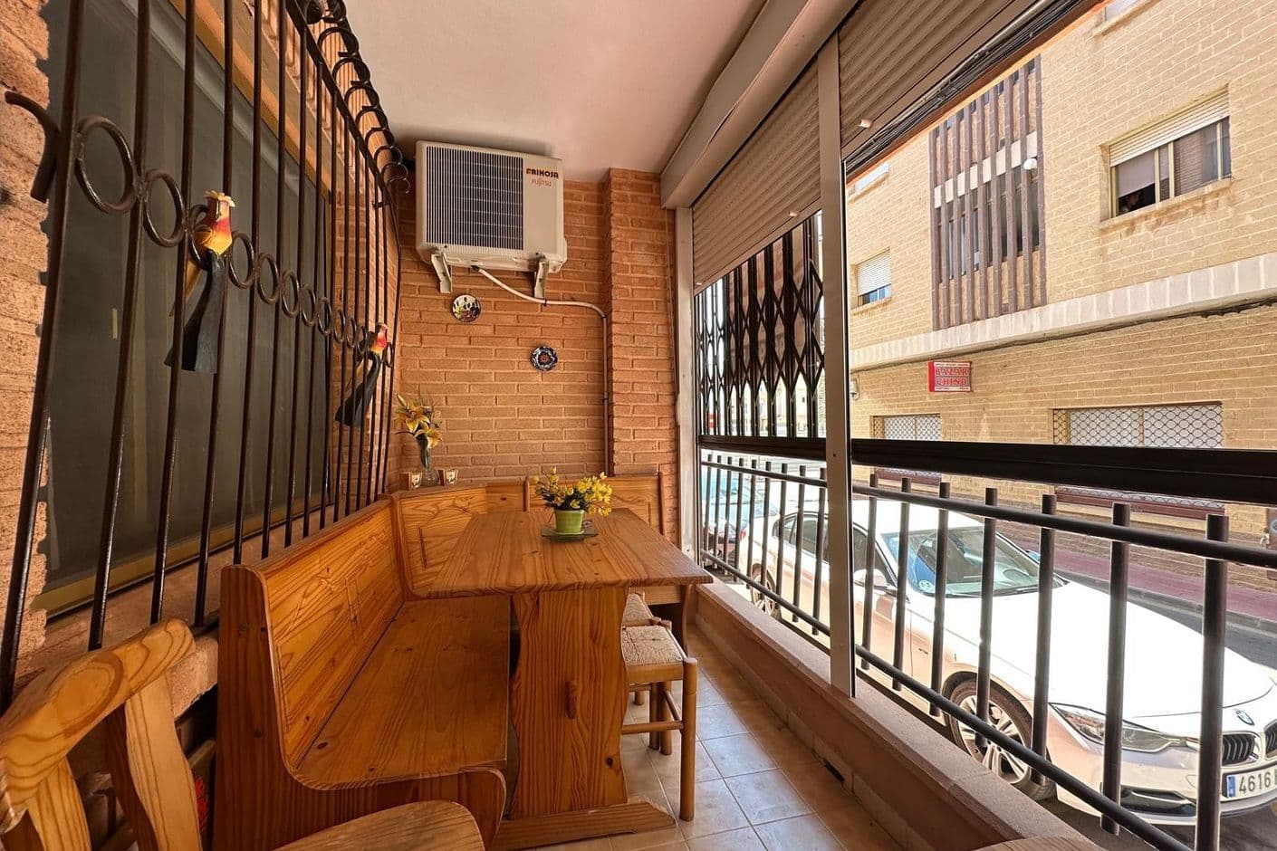Cozy ground floor apartment with spacious patio