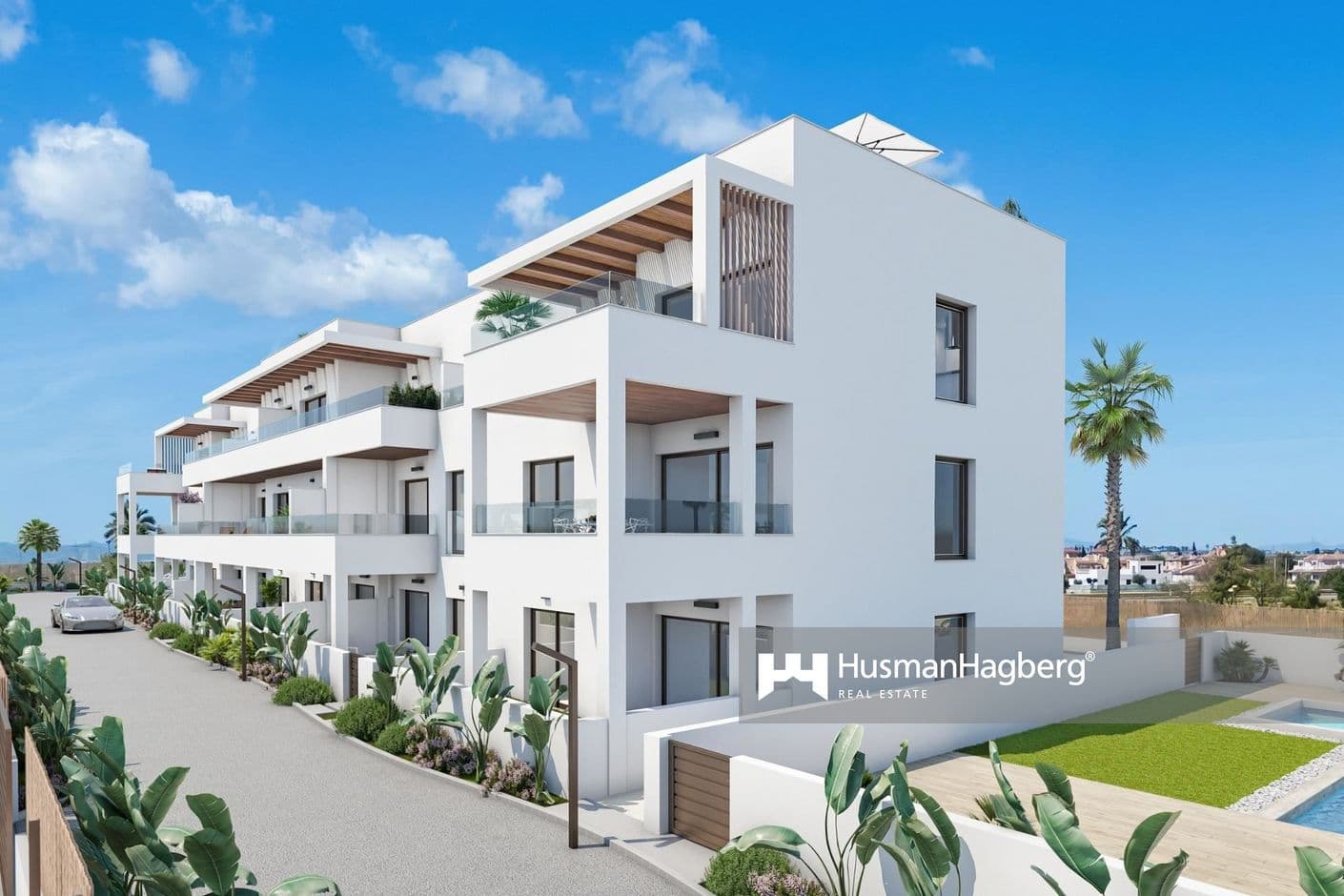 Serena View 2 - Lyxiga lägenheter med terrasser nära golfbana