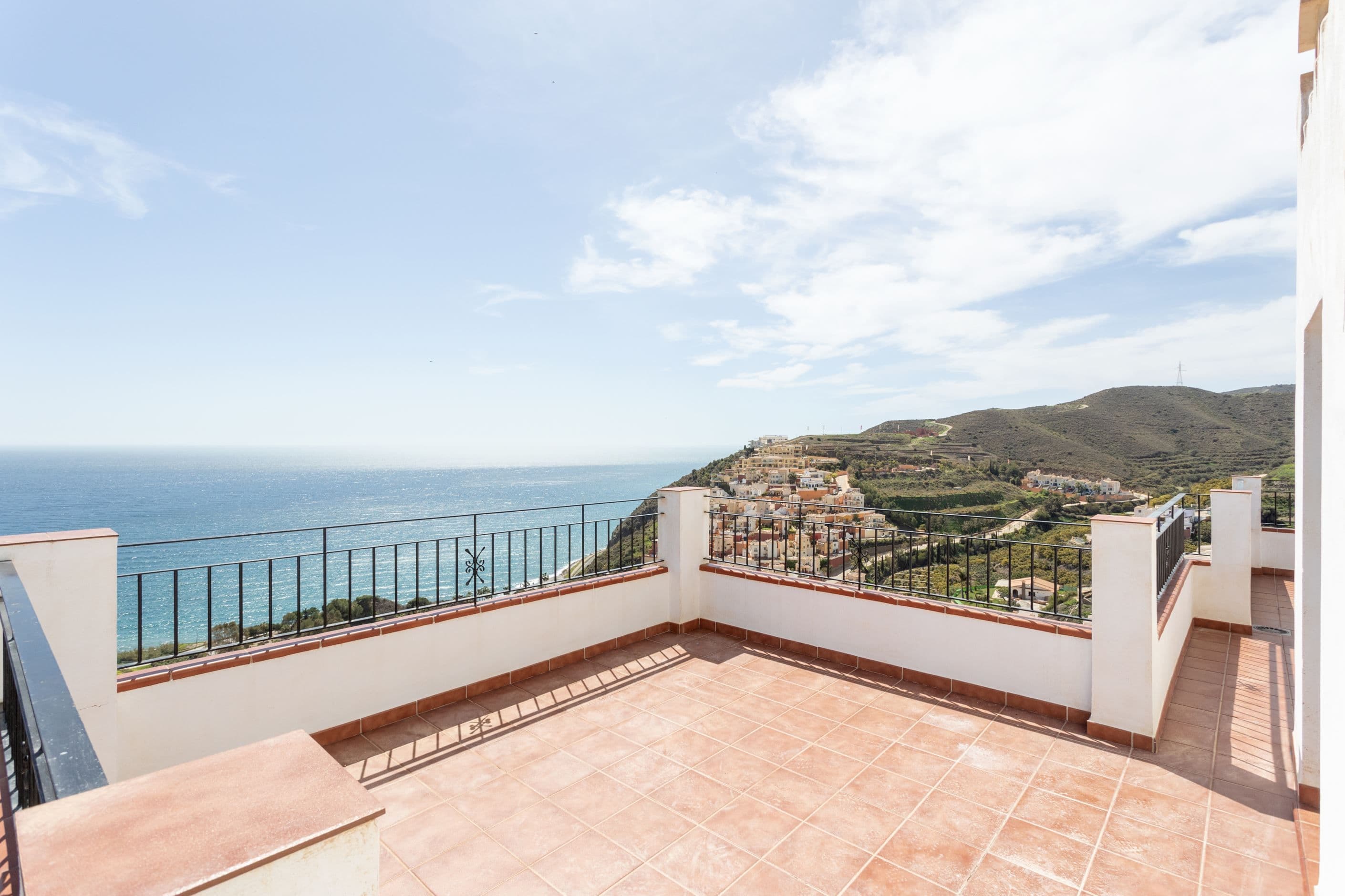 Roof terrace with amazing view