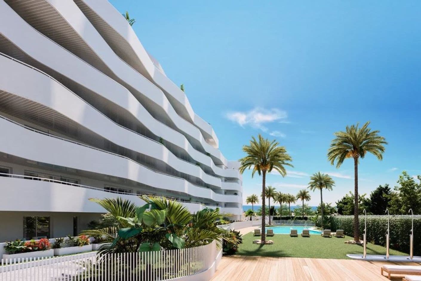 Nya lägenheter nära stranden i Torre del Mar