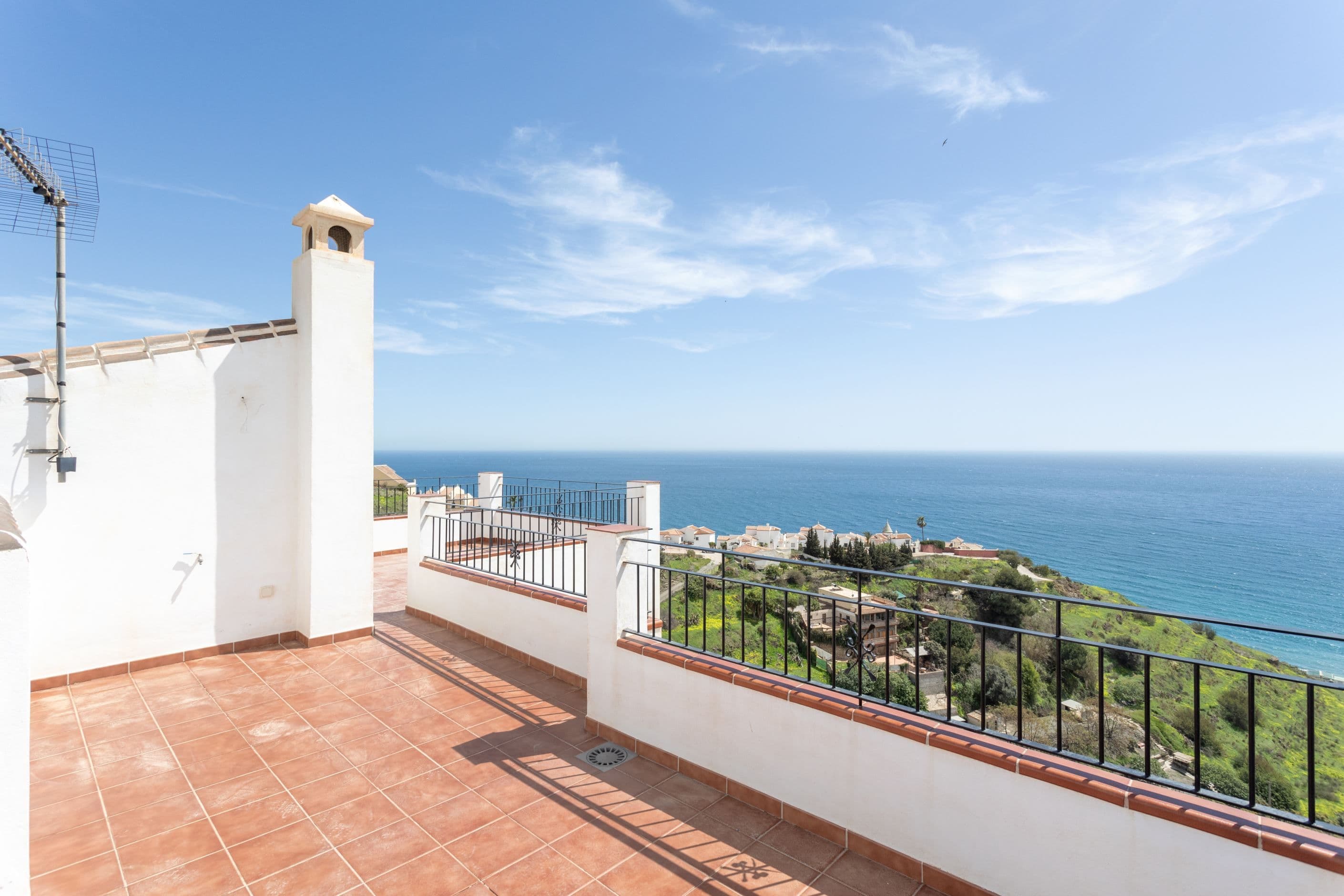 Roof terrace with amazing view
