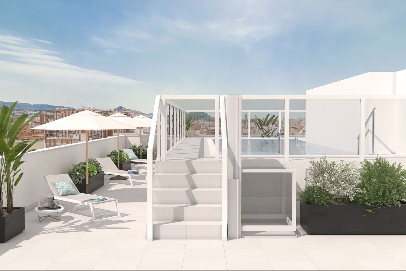 Metropolitan Homes - Apartamentos de 1-2 dormitorios en el centro de Málaga
