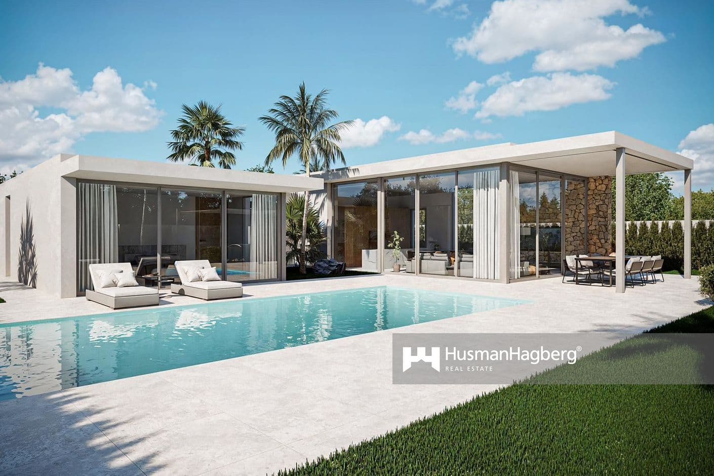 Villa de lujo de nueva construcción con piscina privada en Altea Villa de lujo de nueva construcción con piscina privada en Altea