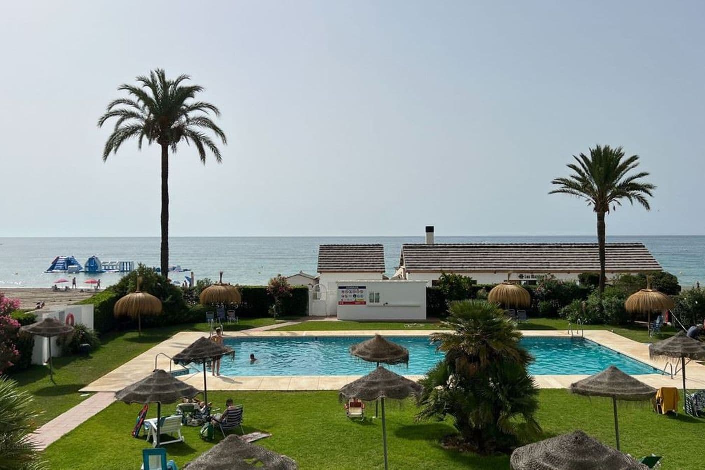 En la playa de La Cala En la playa de La Cala