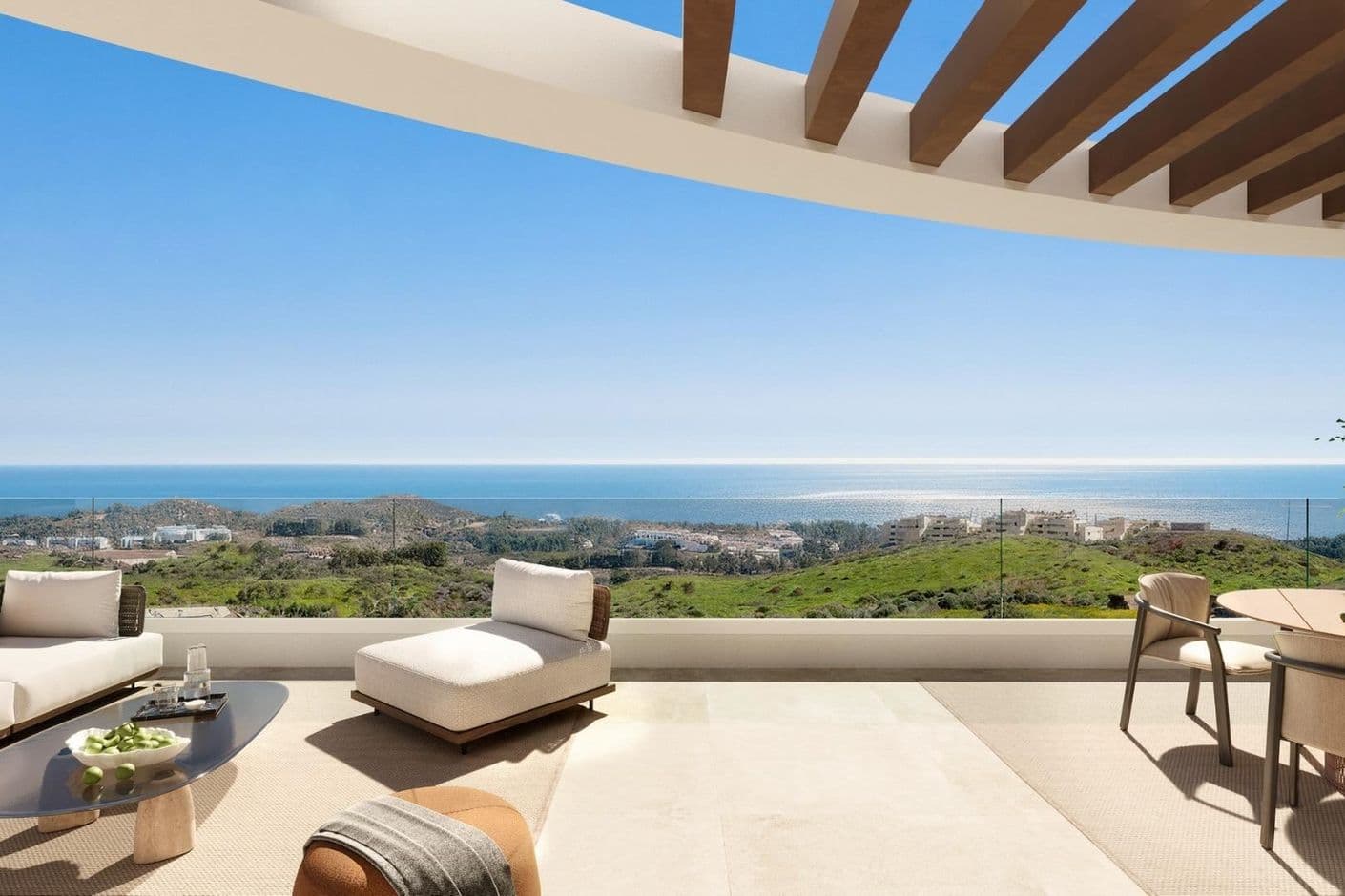 Enjoy sea views, an infinity pool and comfortable accommodation close to golf and the beach Enjoy sea views, an infinity pool and comfortable accommodation close to golf and the beach