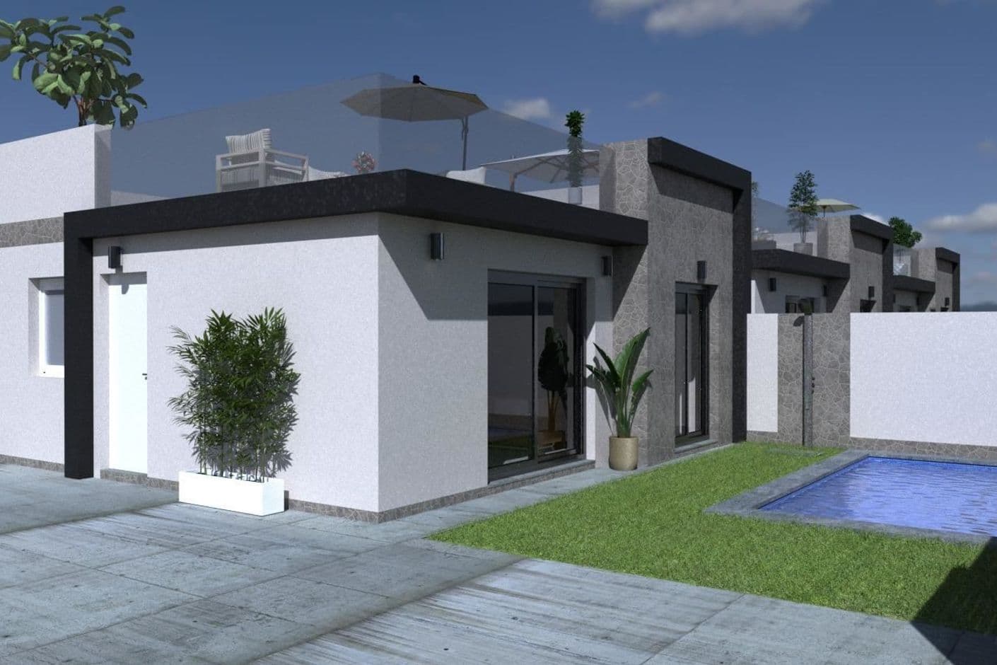 A modern life by the Mediterranean – elegant villas with private pool A modern life by the Mediterranean – elegant villas with private pool