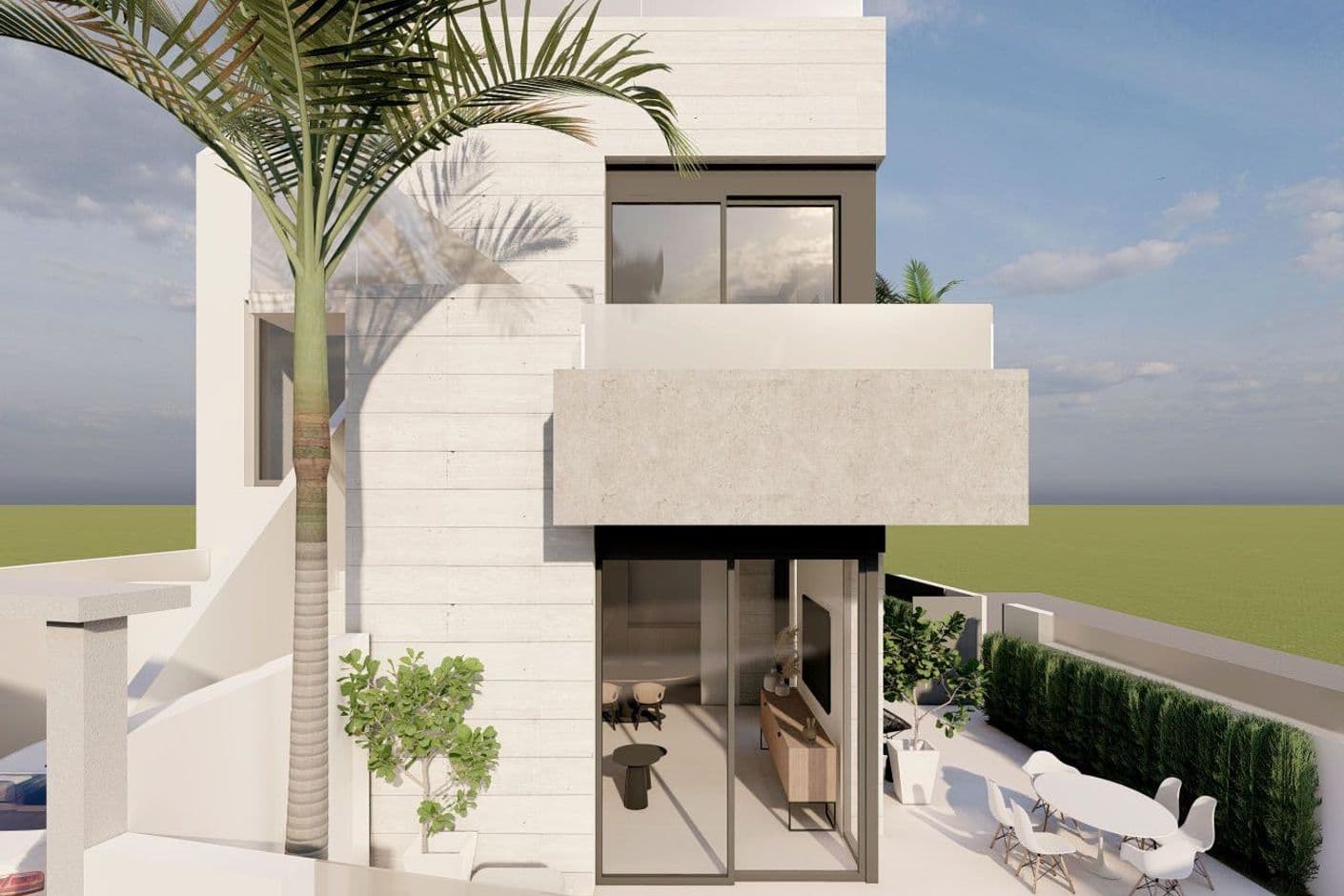 A modern home with private oases - where Mediterranean living begins A modern home with private oases - where Mediterranean living begins