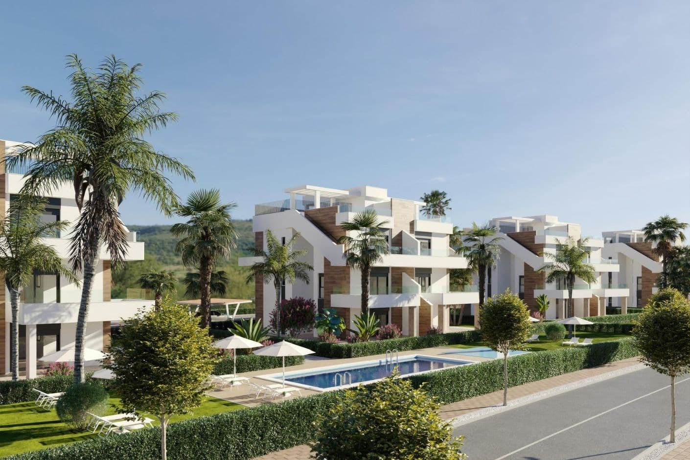 Modern ground floor apartment with private patio in exclusive resort Modern ground floor apartment with private patio in exclusive resort