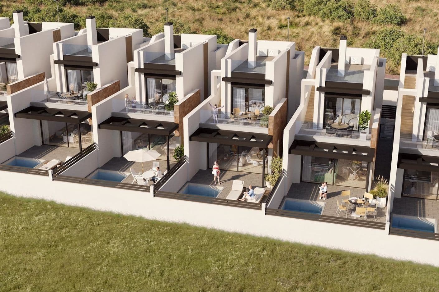 Inflyttningsklar villa med privat pool i attraktiva Aguas Nuevas Inflyttningsklar villa med privat pool i attraktiva Aguas Nuevas