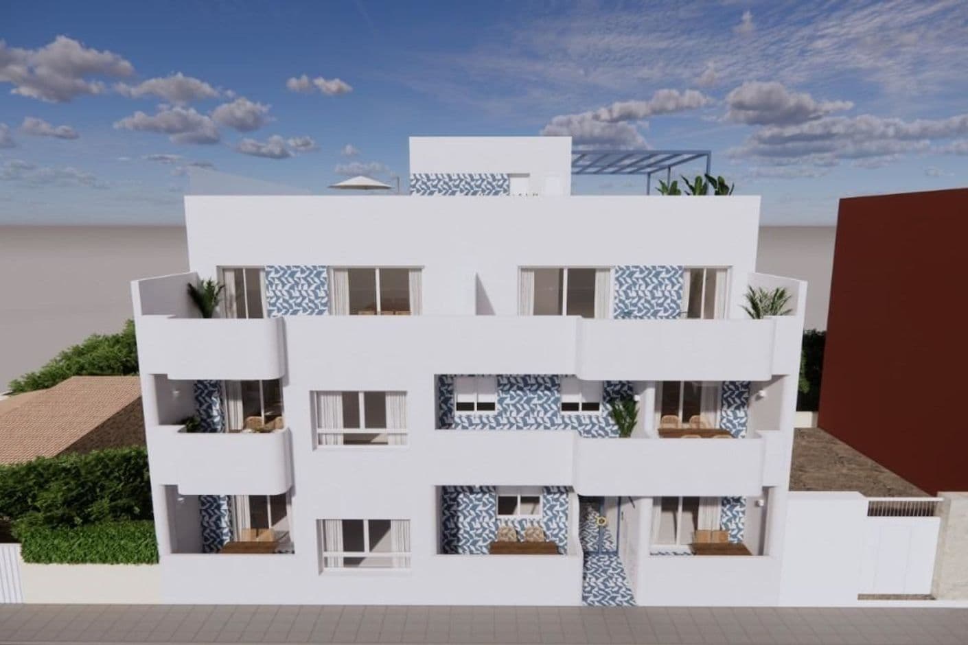 New Mediterranean apartments just a stone's throw from the sea New Mediterranean apartments just a stone's throw from the sea