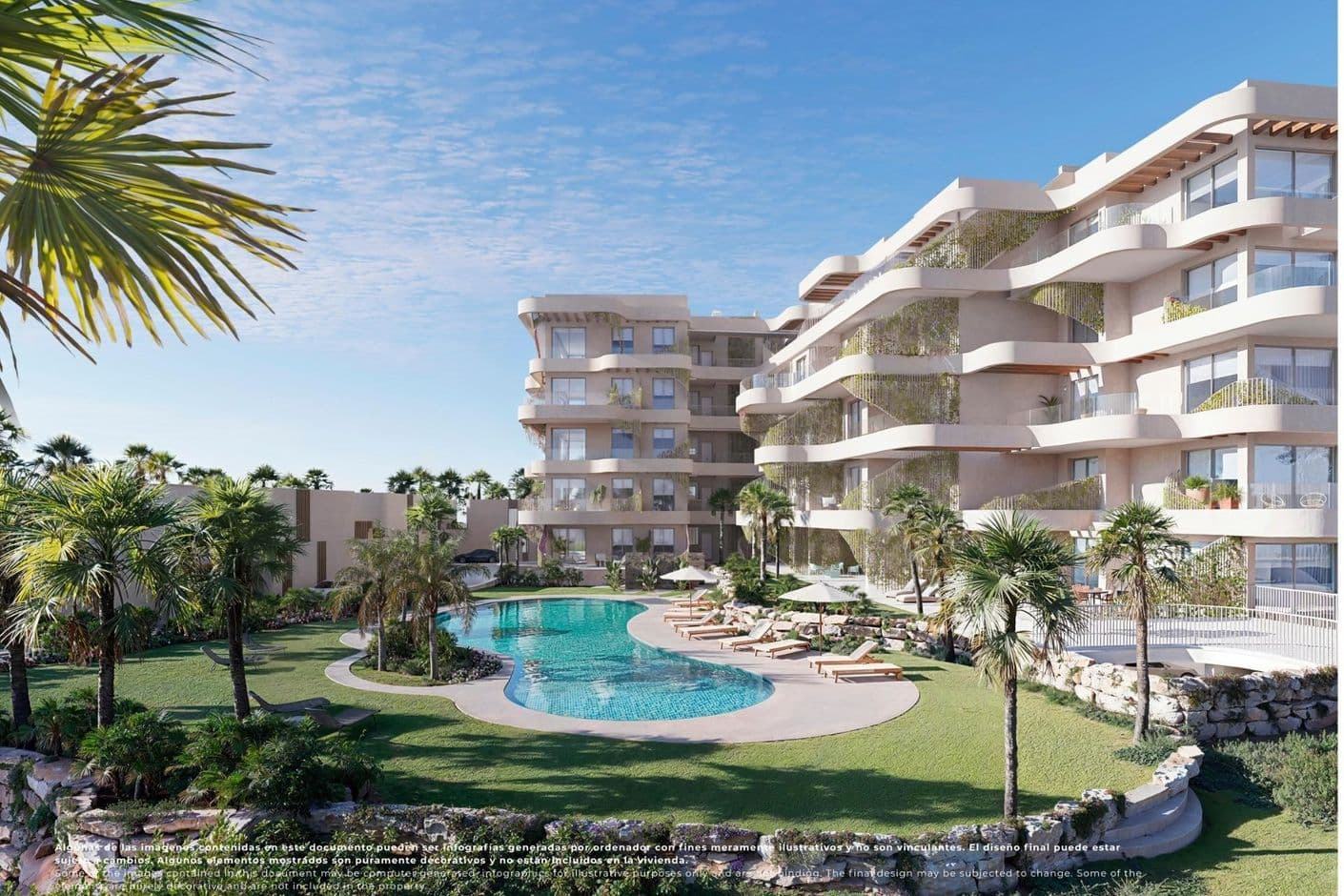 Exclusive golf-side apartments with large terraces and a resort feel Exclusive golf-side apartments with large terraces and a resort feel