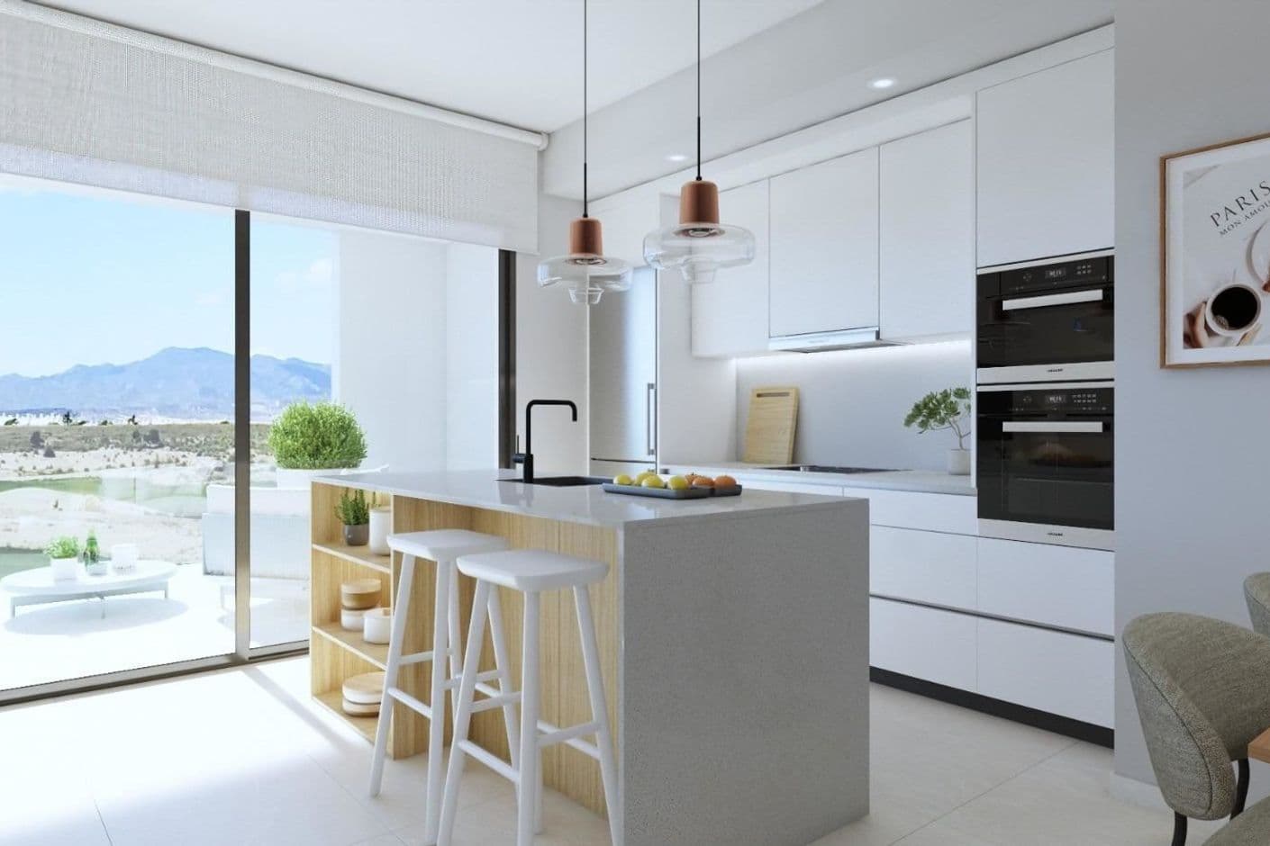 Ready-to-move-in newly built apartment with golf view Ready-to-move-in newly built apartment with golf view