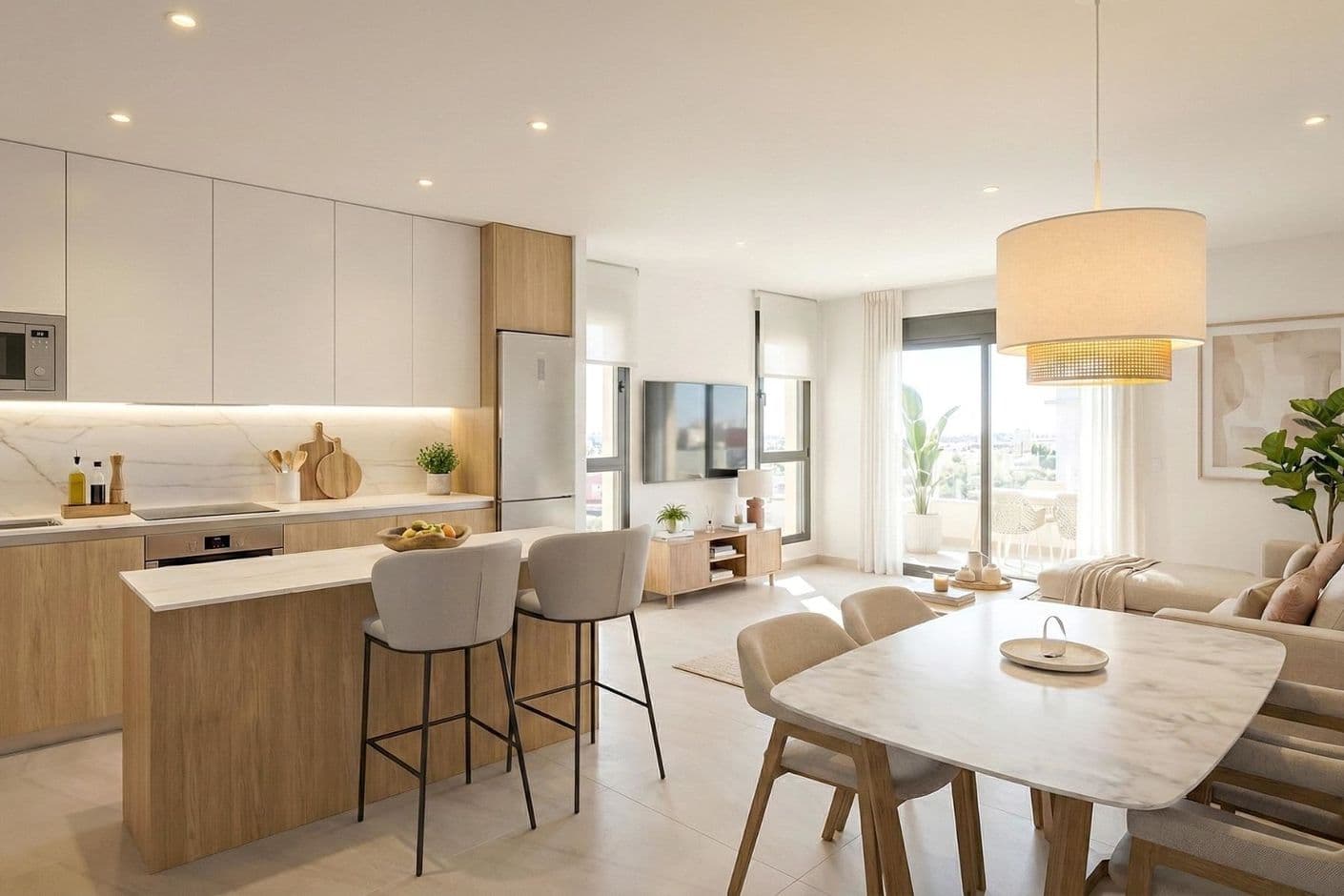 Modern three-bedroom apartment with terrace in charming Benijófar Modern three-bedroom apartment with terrace in charming Benijófar