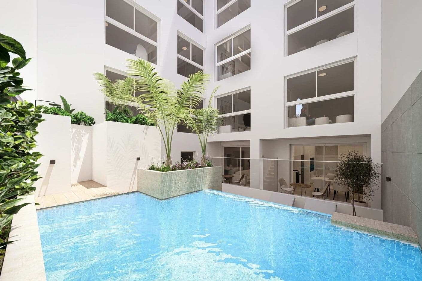 Modern studiolägenhet med terrass i hjärtat av Torrevieja Modern studiolägenhet med terrass i hjärtat av Torrevieja