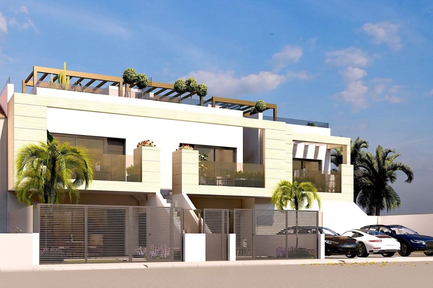Nybyggda bungalows i lo pagán: modernt boende nära stranden Nybyggda bungalows i lo pagán: modernt boende nära stranden