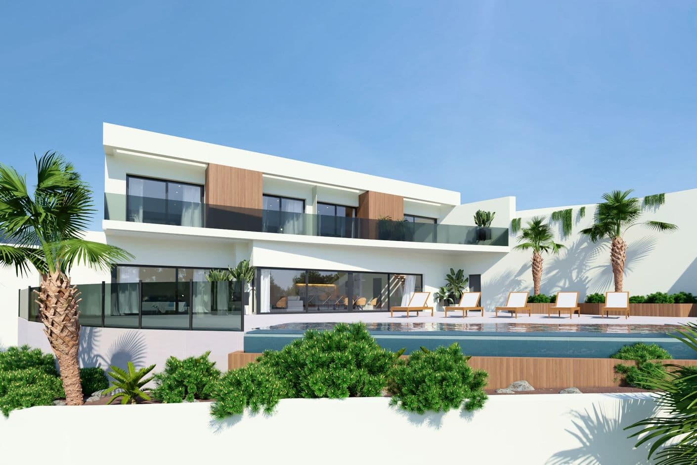 Exklusive Designervilla mit Panoramablick aufs Meer in La Herradura Exklusive Designervilla mit Panoramablick aufs Meer in La Herradura